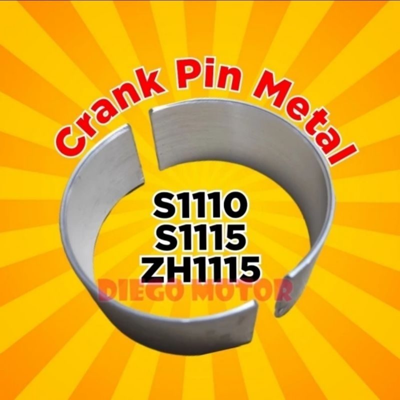S1110 S1115 Crank Pin Metal jalan Mesin Diesel Dongfeng JiangDong Shark 20PK 24PK 26PK ZS1115 ZH1118