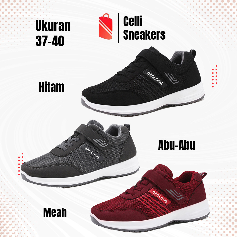 PROMO CELLI SNEAKERS  || SEPATU CELLI PRIA WANITA || SEPATU BAOLONG