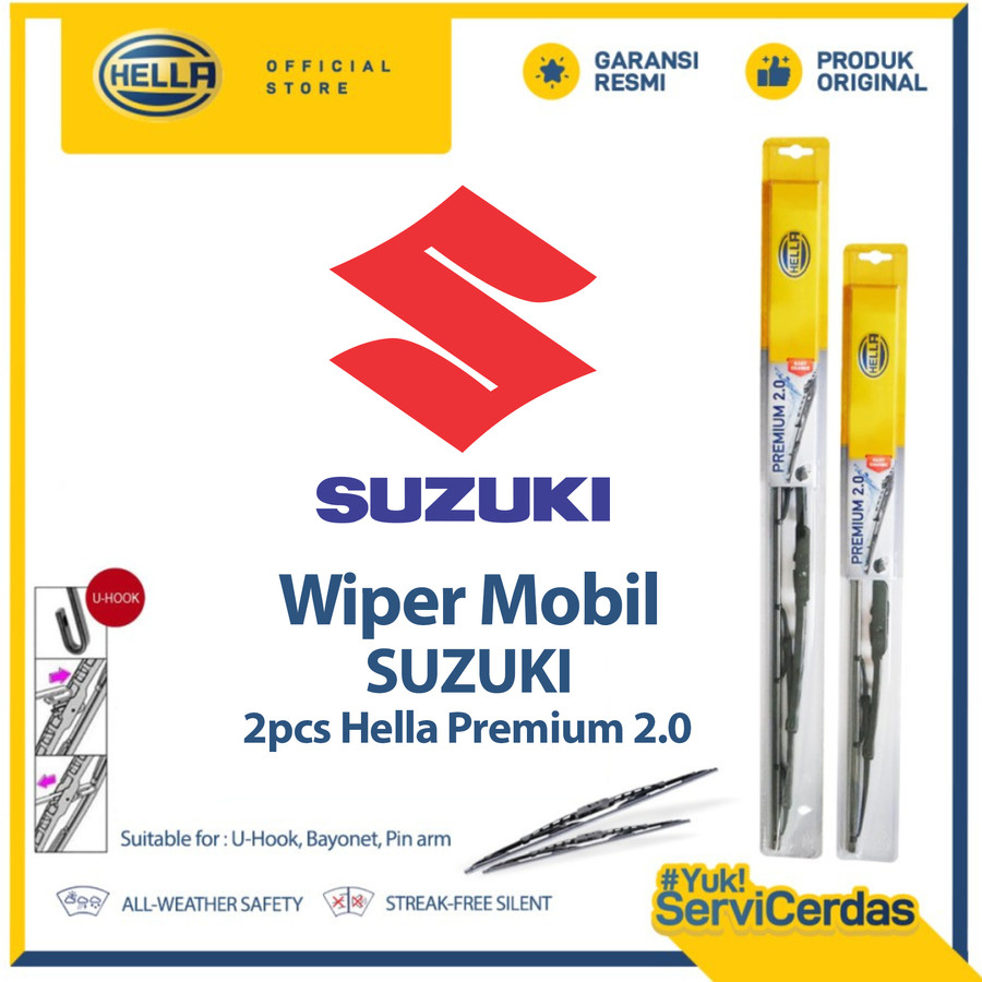 Wiper Mobil SUZUKI - HELLA Premium 2.0