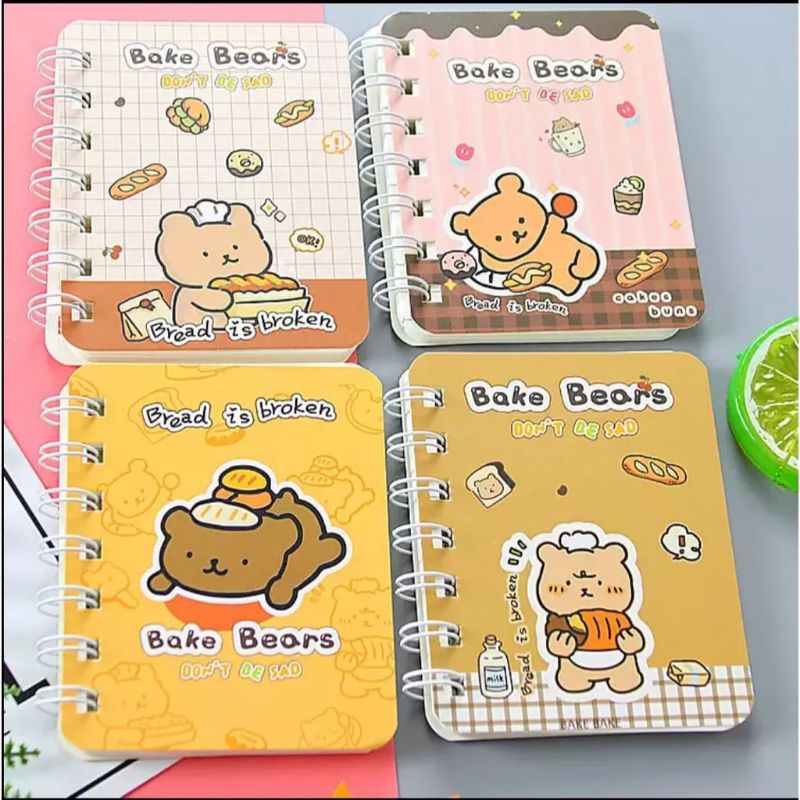 

Notebook ring A7 buku notes aesthetic buku notes korea