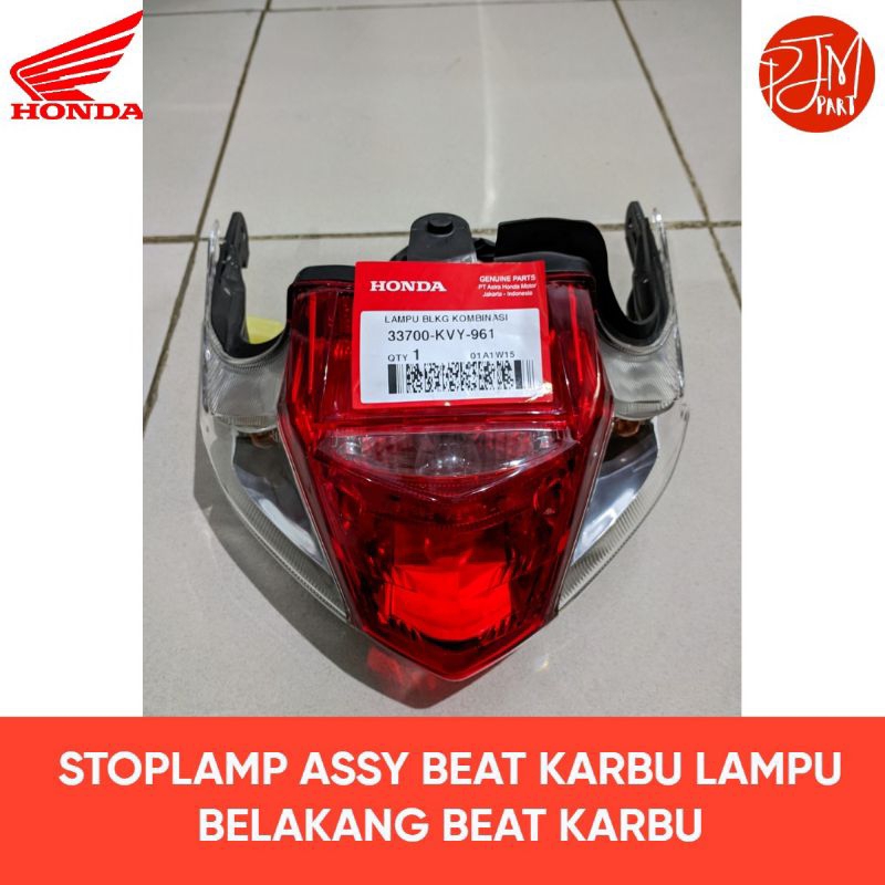 33700-KVY-961 LAMPU BELAKANG KOMBINASI HONDA BEAT KARBU KVY