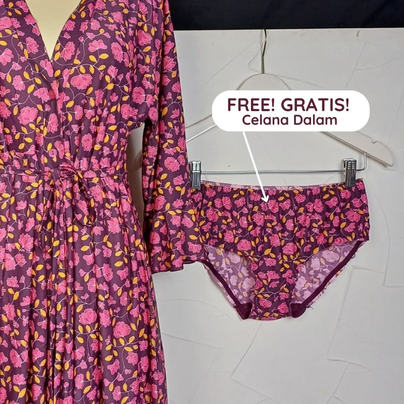 Kimono Lingerie Transparan PRIVASI AMAN Lingerie Sexy Hot Binal Lingerie Sexy Baju Dinas Brokat Lace