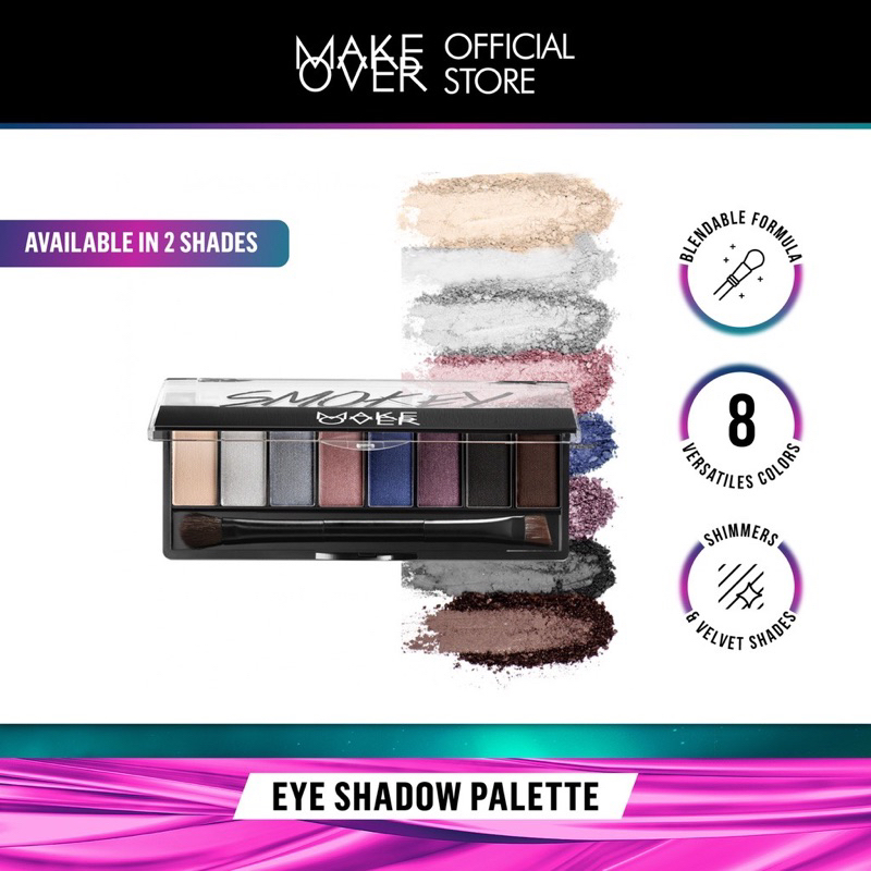 MAKE OVER Eyeshadow Pallet 10 g