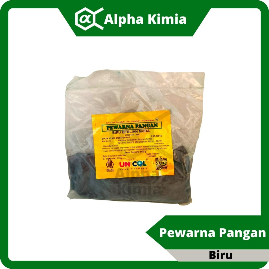 

Pewarna Makanan Biru / pewarna sabun - 500 gram