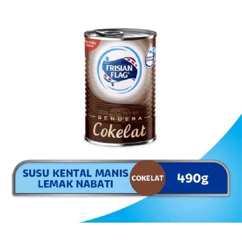 

Frisian Flag Kental Manis Coklat Kaleng 490 gr