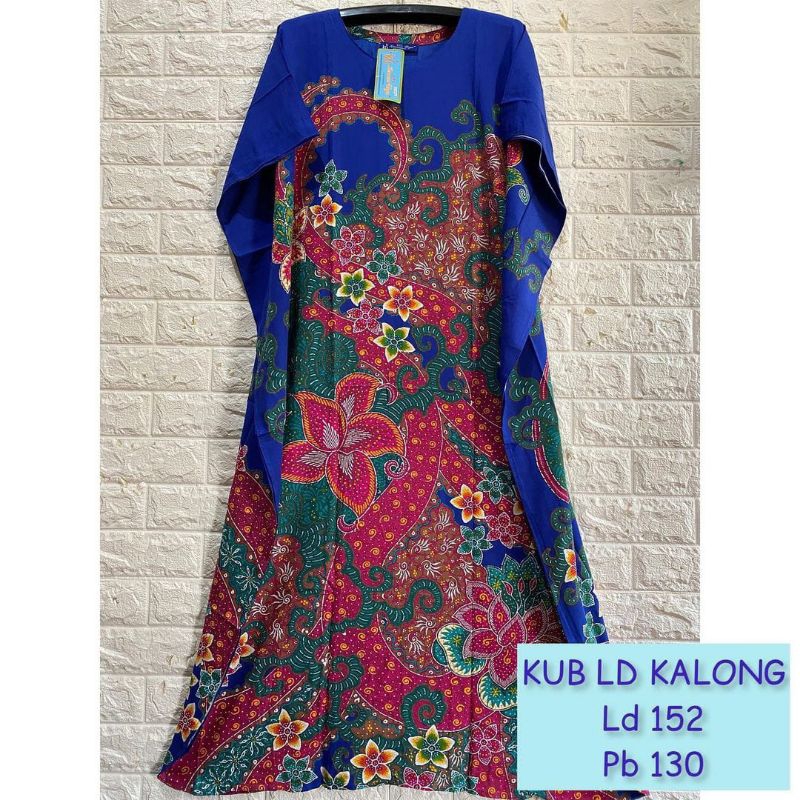 DASTER LONGDRESS KALONG BY KENCANA UNGU ASLI LABEL BIRU/LOWO TERMURAH