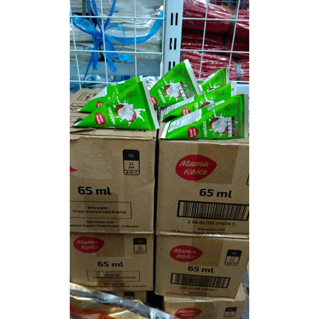 

MAMA KOKO SANTAN KELAPA MURNI KEMASAN 1 DUS ISI 32 PCS SUPER MURAH