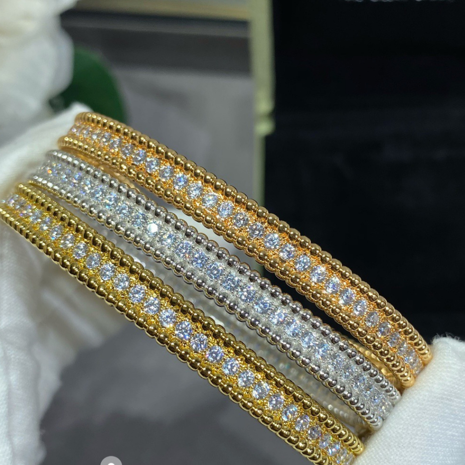 17k Emas asli (3,2 gram) VCA Van Cleef&Arpels gelang Bracelet