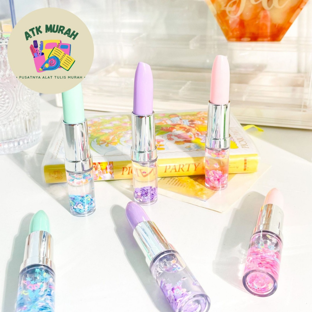 

PULPEN BENTUK LIPSTIK BOLPEN TERMURAH COD BAGUS LUCU IMUT KADO UNIK ORIGINAL