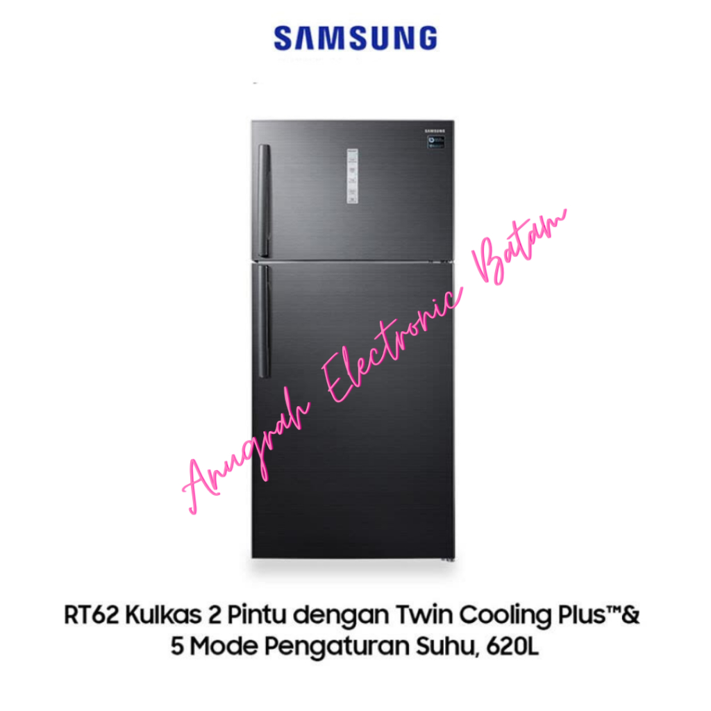 Samsung Kulkas 2 Pintu, 620 L - RT62K7011BS BATAM