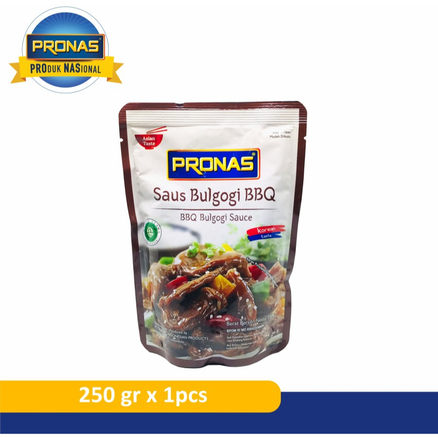 

PRONAS Stir Fry Sauce Korean Bulgogi 250 gr