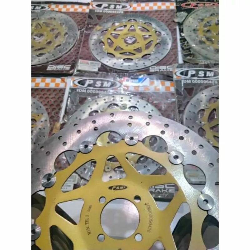 Piringan cakram lebar psm 320 mm suzuki satria 120r 2tak lumba hiu