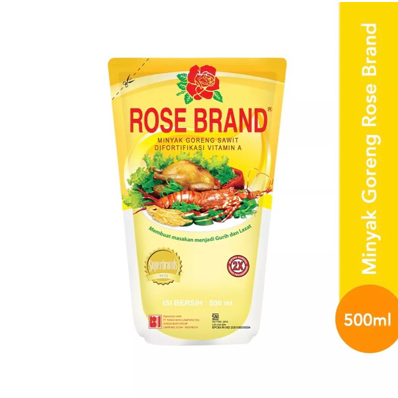 

Rose Brand Minyak Goreng 1 Liter