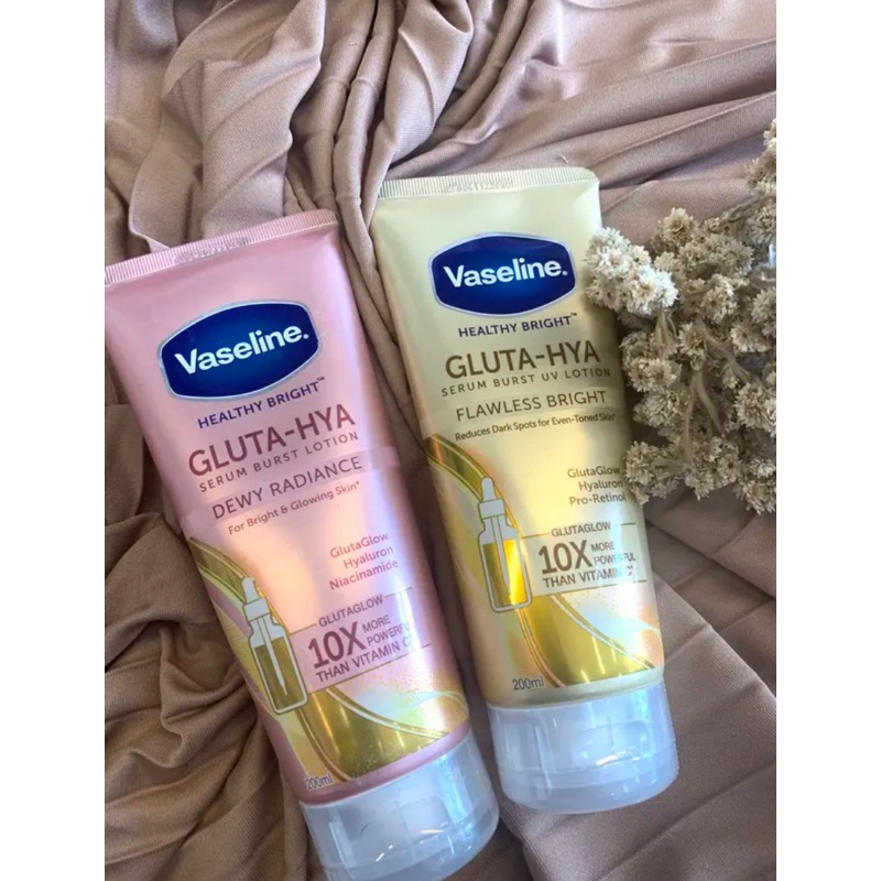 [ORIGINAL] VASELINE GLUTA HYA PINK & GOLD THAILAND BPOM INDONESIA
