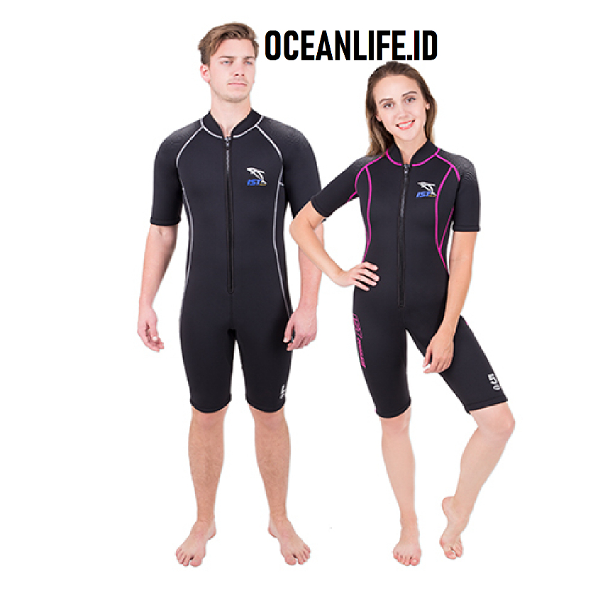 BAJU SELAM - WETSUIT JUMPSUIT 3MM WSR50 - IST