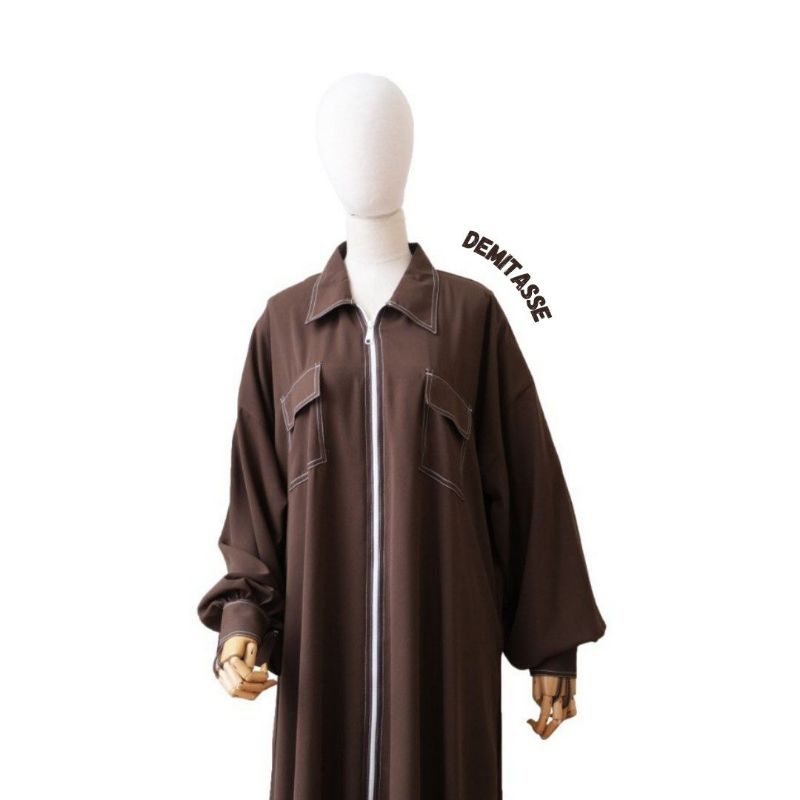 Gamis NSB Warna Demitasse Gamis Only By Sidra