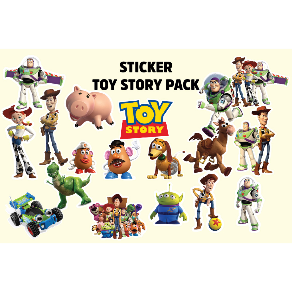 

15pcs TOY STORY Aesthetic Sticker Tumblr Laptop HP
