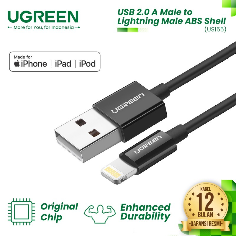 UGREEN Kabel Lightning (MFI) to USB-A - US155