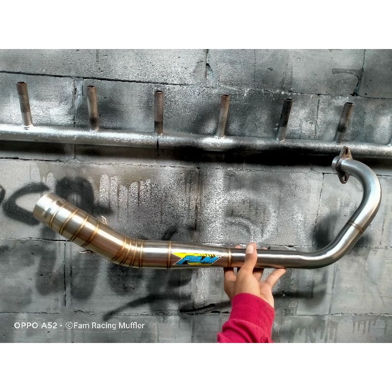 Leheran Leher Knalpot Jupiter MX 135cc Bore Up Kompetisi