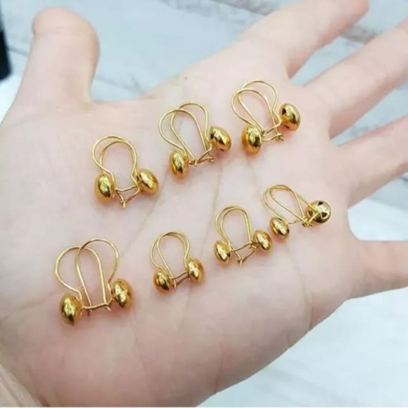 Anting Cantik 2gr. Emas asli 24K Kadar 99,99%