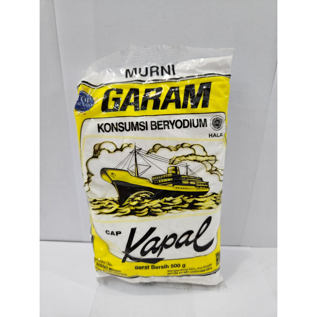 

Garam Cap Kapal 500 gram