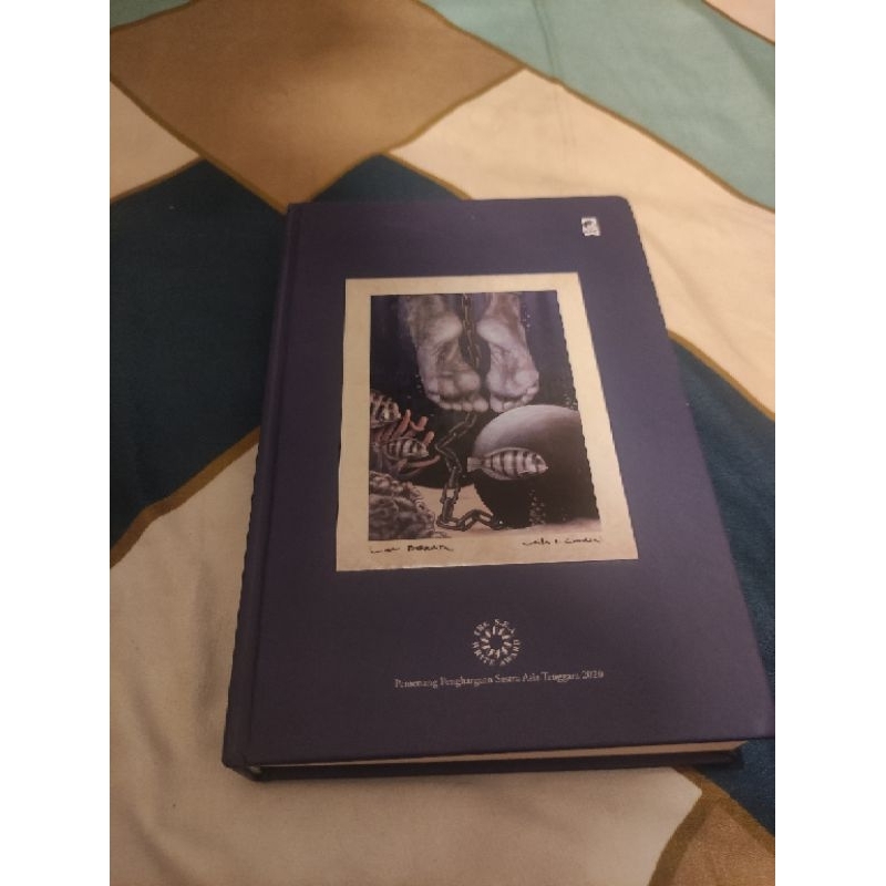 Laut Bercerita Hard Cover Prelove + Postcard dan surat