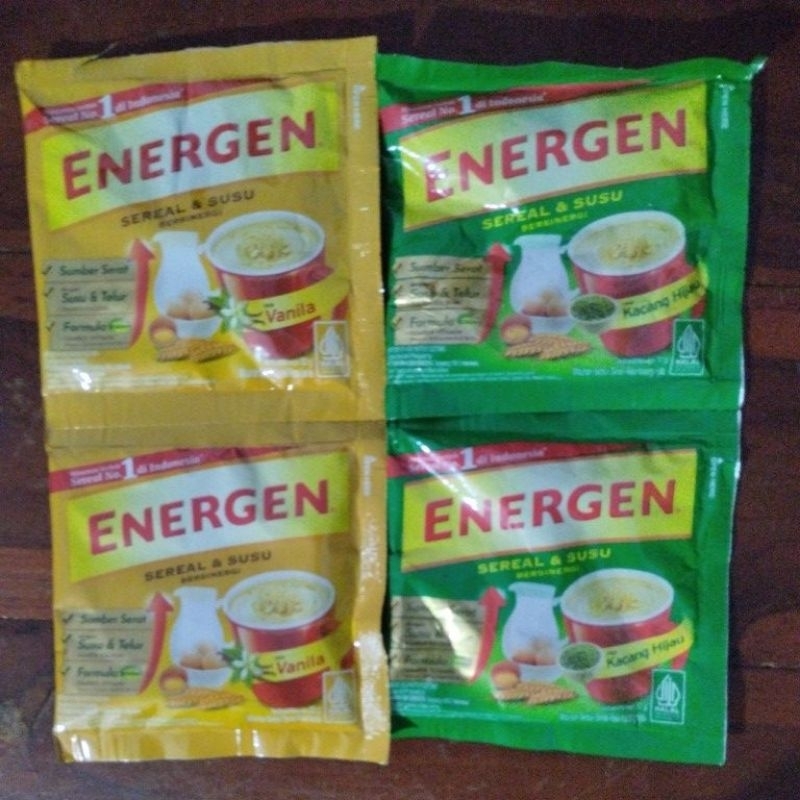 

ENERGEN VANILA KACANG HIJAU COKLAT