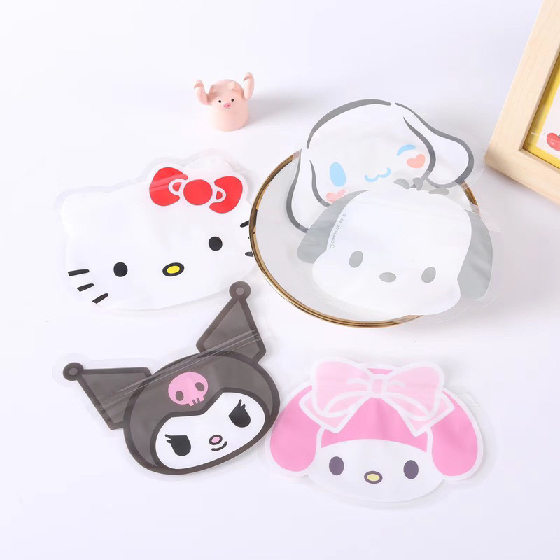 Delunashop Plastik Ziplock sanrio wadah tempat permen snack kue kering plastik biskuit