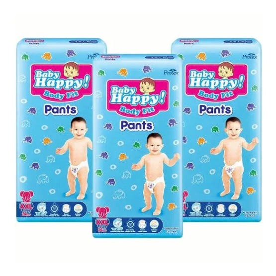 Pampers Baby Happy  M34 L30 XL26
