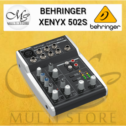 Mixer Behringer Xenyx 502S - Behringer Xenyx 502 S - Xenyx 502S - Garansi 1 Tahun