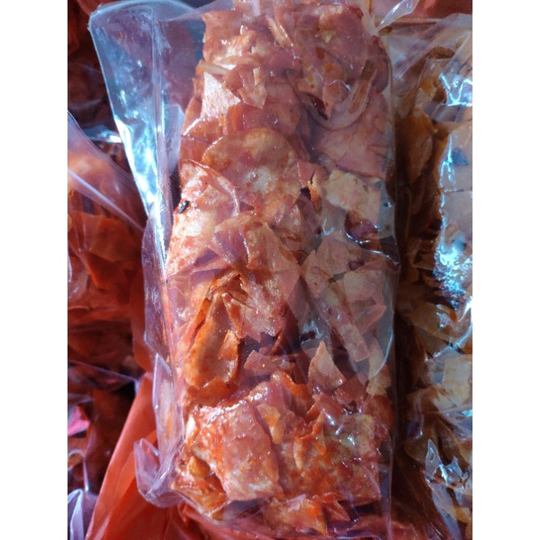 

Kripik Pedas viral kemasan 500 gram/Keripik Singkong 500 gram