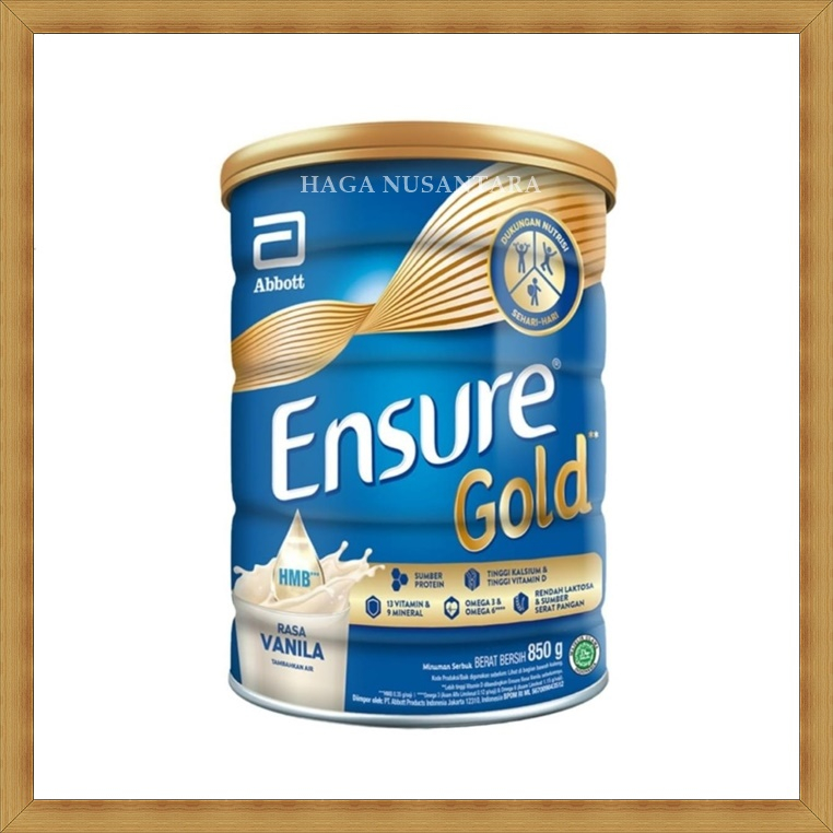 

Ensure Gold Vanilla 850 gr | Ensure Gold Vanila HMB Rendah Laktosa 850g