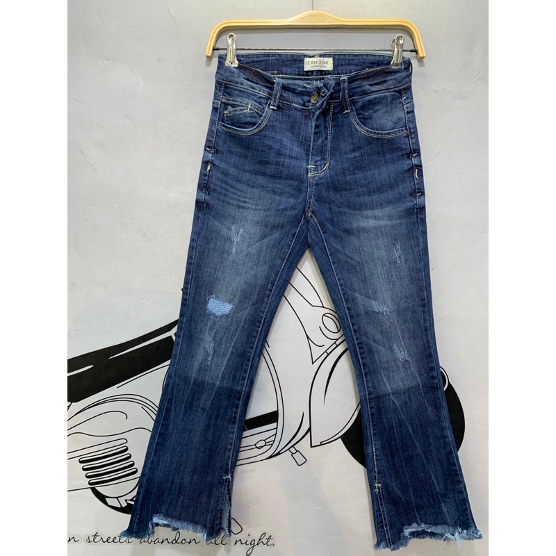 CUTBRAY JEANSLINE WANITA / BOOTCUT CEWE RIPPED / JL JEANS CUTBRAY