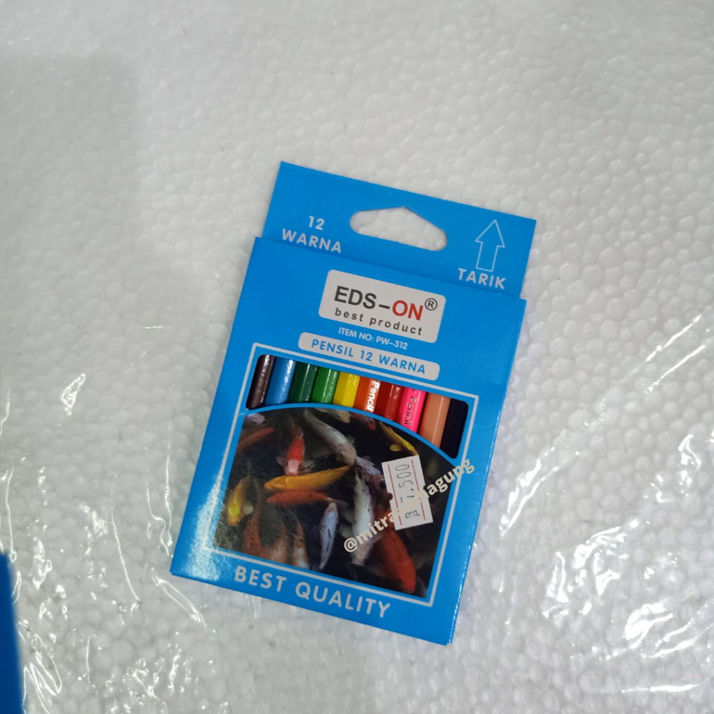 

PENSIL WARNA EDS - ON PENDEK 12 WARNA
