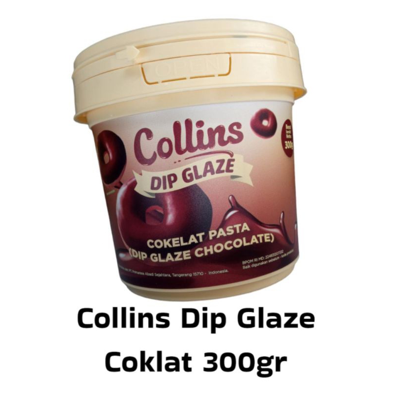 

Collins Dip Glaze Coklat 300 gr