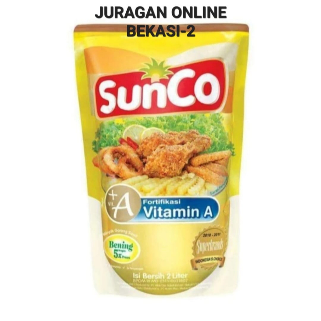 

SUNCO MINYAK GORENG REFILL 2 L