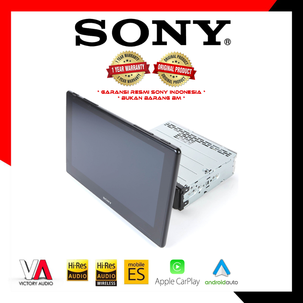 Head Unit Mobil SONY XAV-9500ES 10.1 Inch Mobile ES Series Digital Multimedia Receiver Hi-Res Audio 