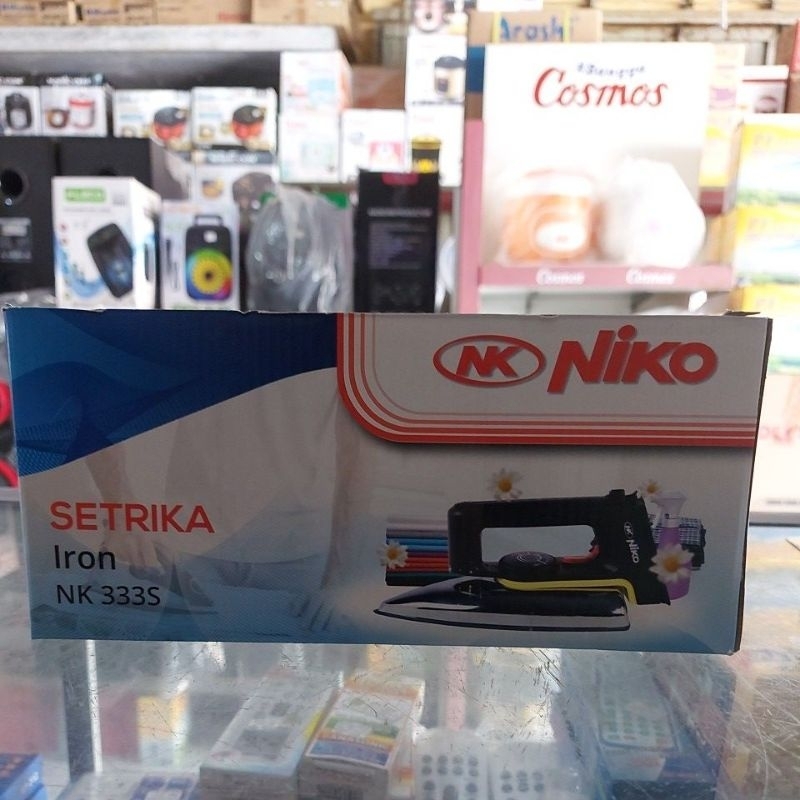 Setrika niko aron/setrika niko nk 333s/setrika niko stainless steel