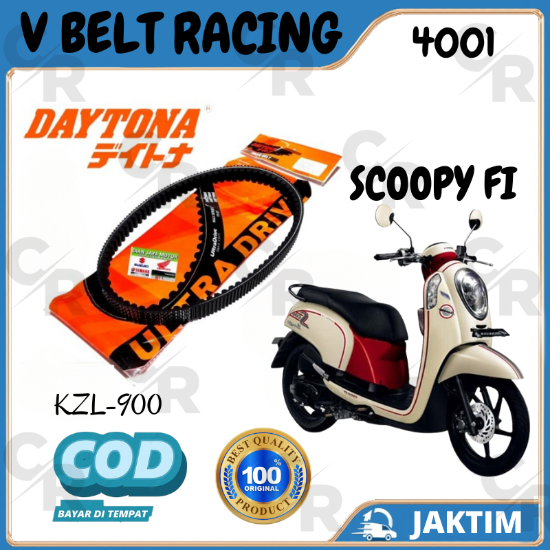 VAN BELT/V BELT RACING DAYTONA 4001 SCOOPY FI ORIGINAL