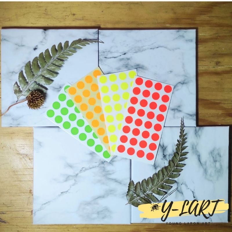 

Sticker Dot Jurnal aesthetic/Sticker warna/Sticker lingkaran 8mm/ Sticker Deco