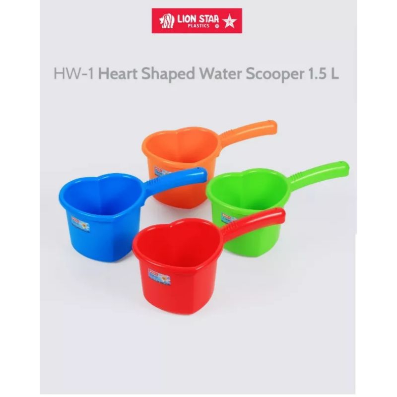 Gayung Hati Hw 1 Lion Star Gayung Hati Plastik Gayung Mandi