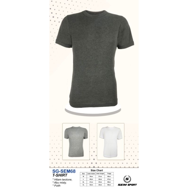 kaos dalam oblong Pria SEM T-SHIRT