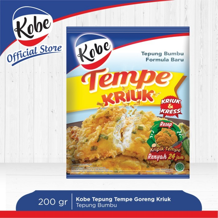 

Kobe Tepung Tempe Goreng Kriuk 200gr