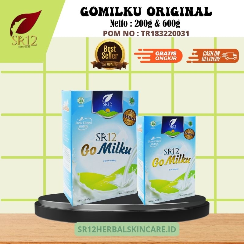 

SUSU ETAWA GOMILKU SR12/SUSU KAMBING KWALITAS PREMIUM/GOAT MILK SUSU BUBUK