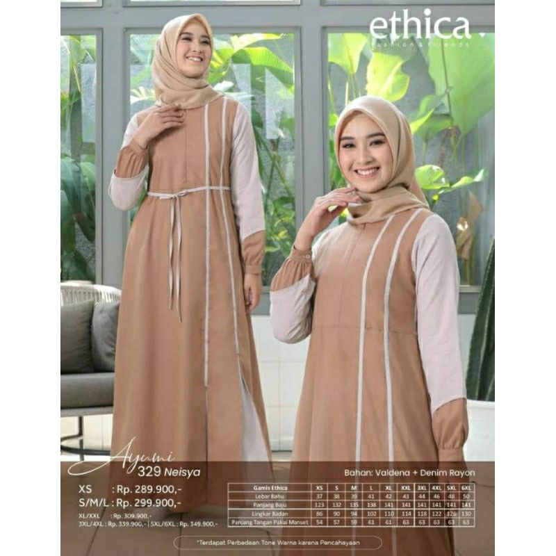 Gamis Ethica Ayumi 329 Neisya