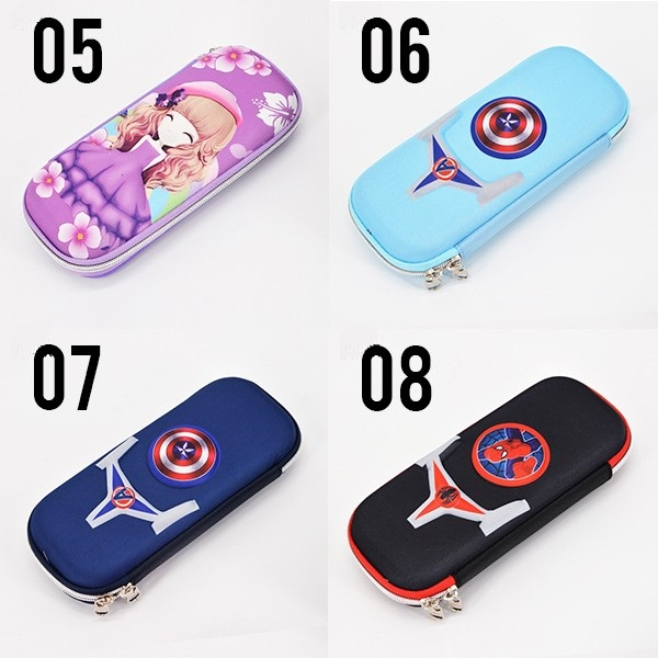 

LKM378 Kotak Pensil Anak Sekolah Karakter Spiderman Captain America Princess [1KG 11PC] LITTLE KUMA