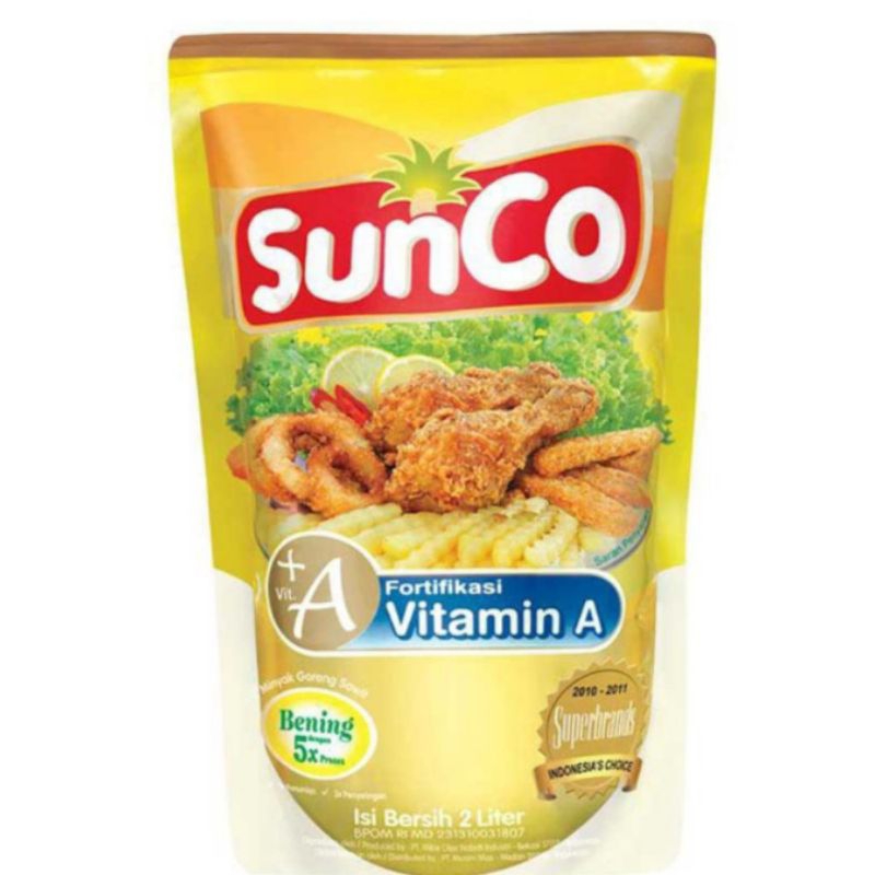 

minyak Goreng Sunco 2L pouch