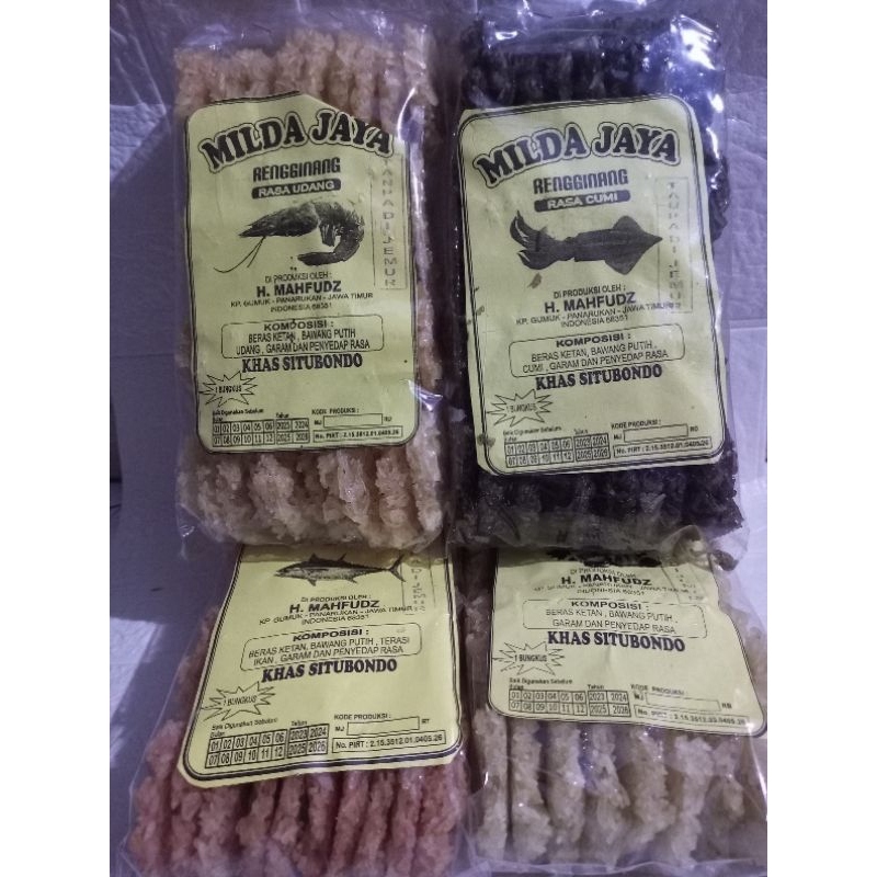 

Rengginang mentah asli Situbondo 500gr