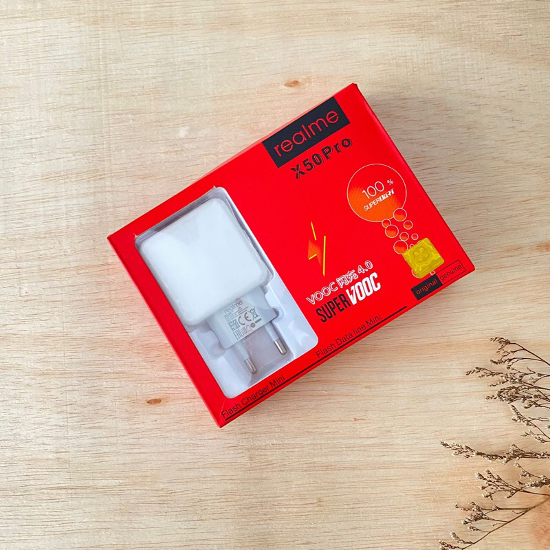 Charger realme x50 pro super vooc