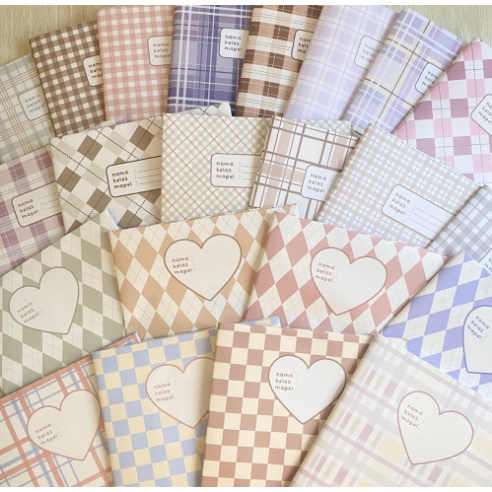 

PROMO SPESIAL A38 (ISI 11) SAMPUL BUKU AESTHETIC KOREAN STYLE | SAMPUL BUKU SIDU KIKI BIGBOSS CAMPUS BOXY BMB ㅪ